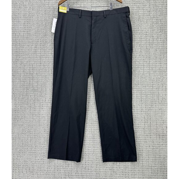 JM Haggar Pants Mens Size 38X29 Black Premium Stretch Suit Separate Classic Fit - Picture 1 of 13